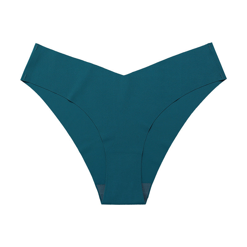 Seamless Ice Silk Underwear Women's Cotton Crotch Breathable Underwear - Zalixer