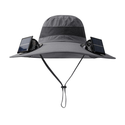 Solar-powered Fan Hat With Long-lasting Lithium Battery