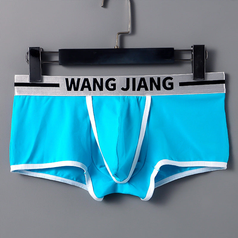 Cotton Men's Underwear Capsule Bag Separation Underwear Men's Solid Color Three-dimensional Cutting Cotton Underwear Men's - Zalixer
