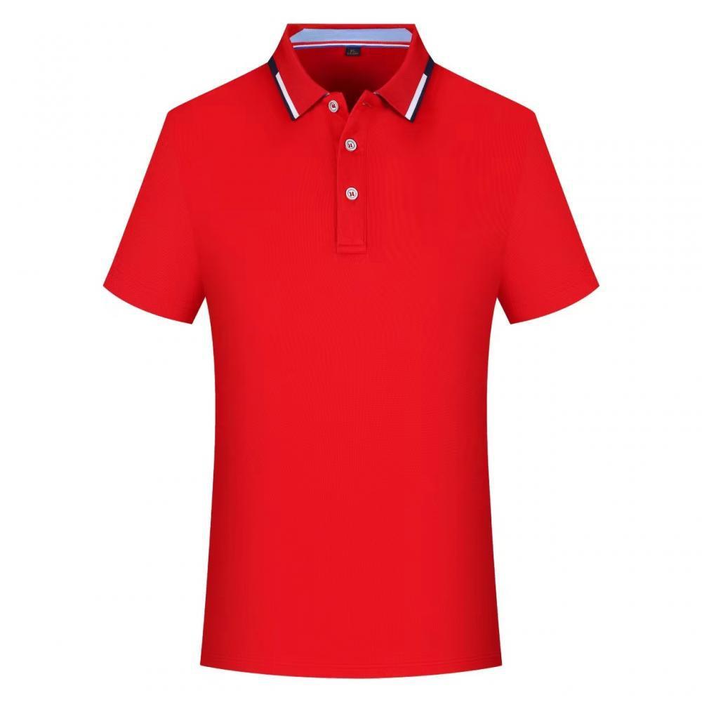 Color Block Short-sleeved Polo Shirt