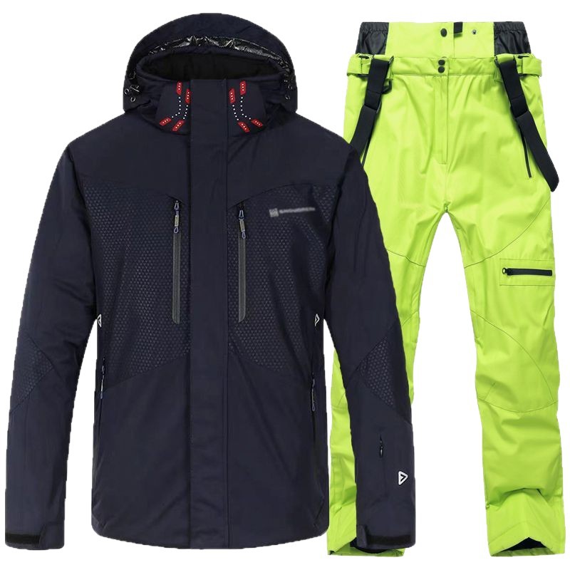 Men's Winter Waterproof Padded Warm Ski Suit