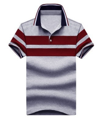 Summer Striped Men's Polos