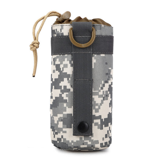 Outdoor tactical camouflage water cup bag kettle bag sports accessories sub bag bag portable bag