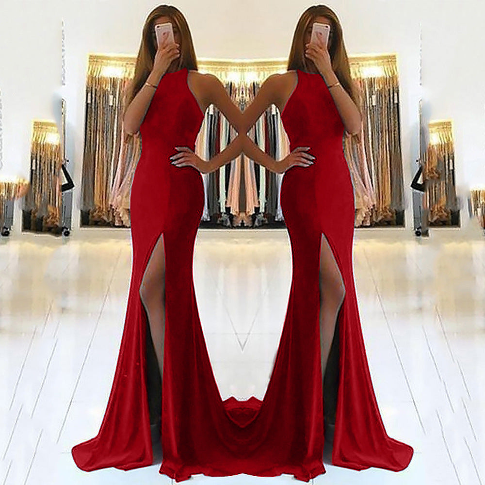 Long Ladies' Dresses Evening Dresses - Zalixer