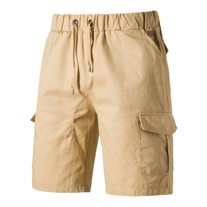 Casual tooling multi-pocket casual men's shorts - Zalixer