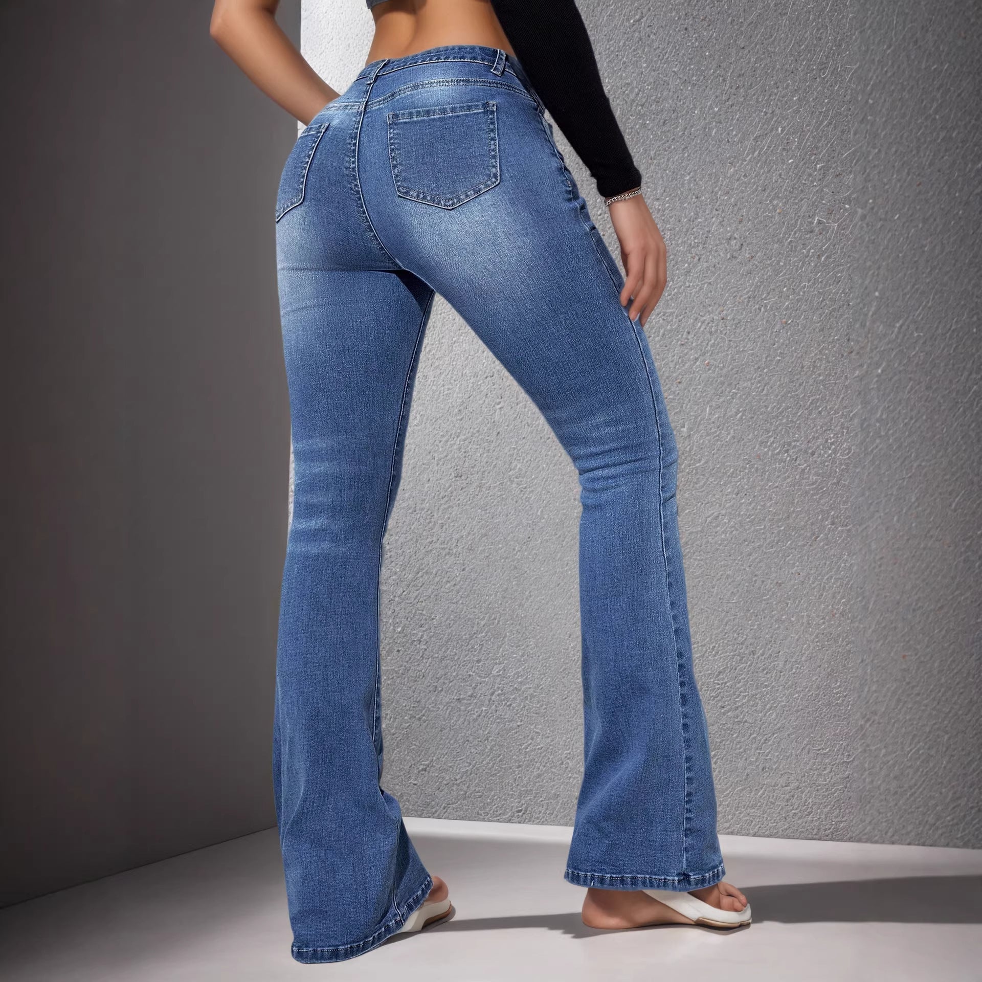 Womens Stretch Denim Jeans - Zalixer