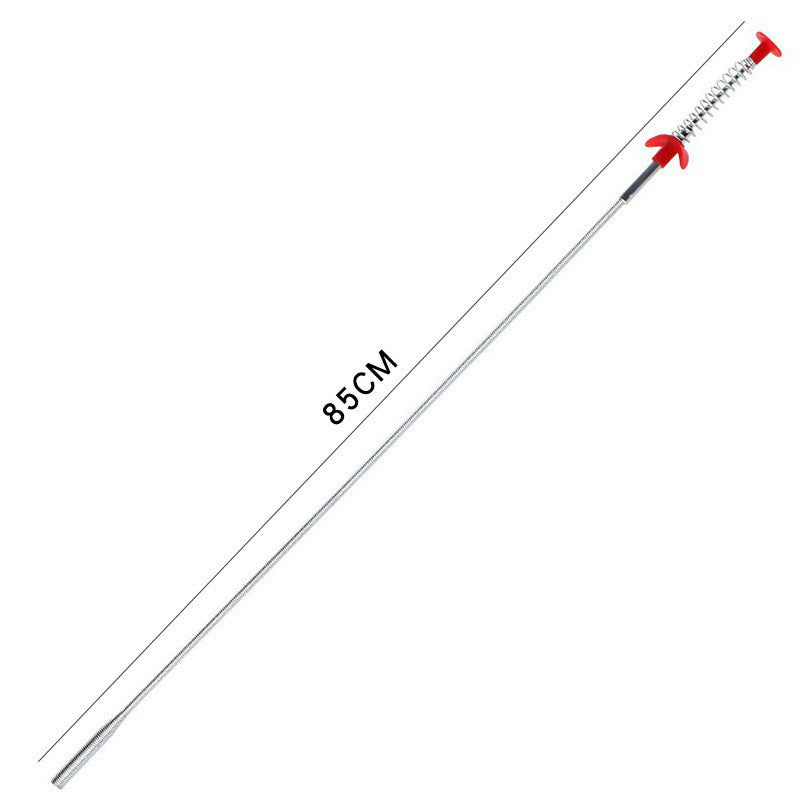 Spring Plumbing Tool Household Hair Cleaner