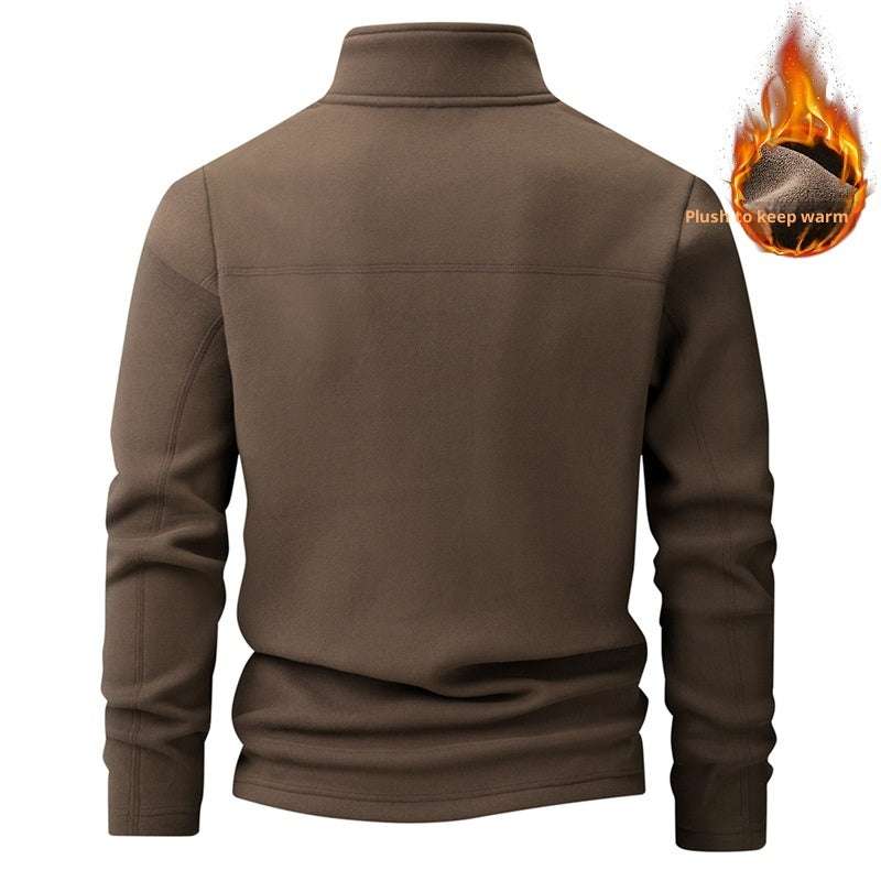 Thick High-quality Plus-size Lamb Fleece Coral Fleece Hoodie