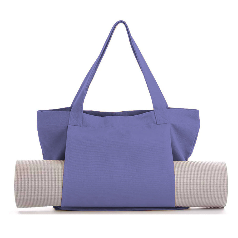 Womens Yoga Canvas Organizer Large Capacity  Can Be Carried On The Shoulder Or Held In Hand - Zalixer