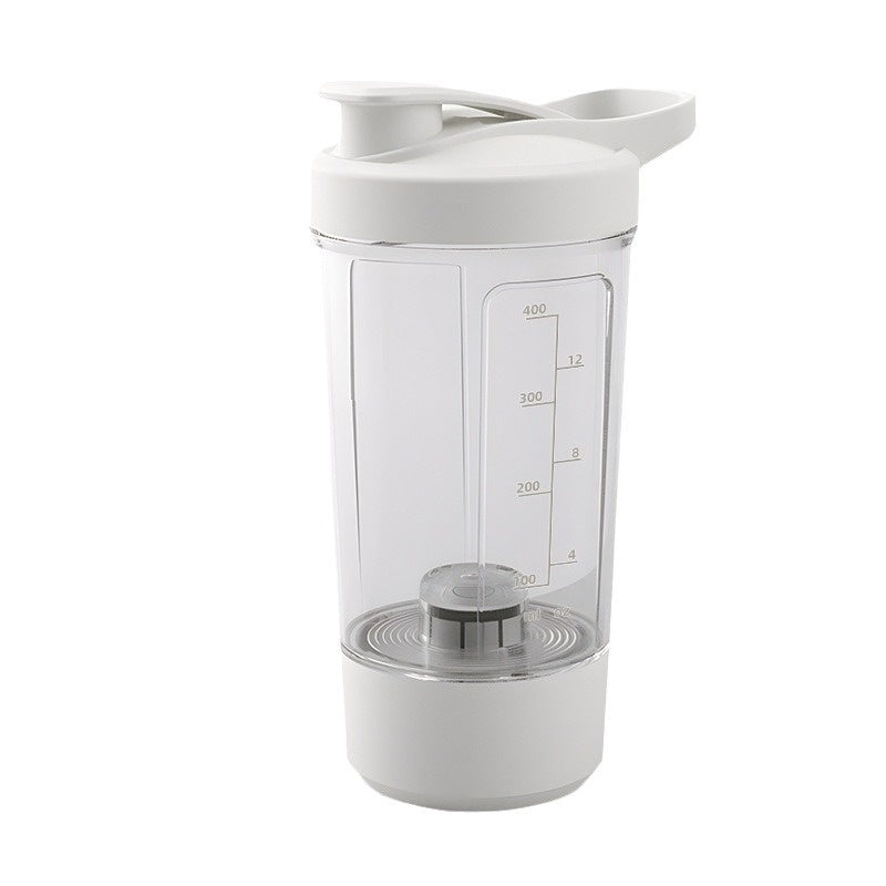 400ML 14oz Electric Protein Powder Mixing Cup Automatic Shaker Mixer Shake Bottle Milk Coffee Blender Kettle Fro Gym 1200mAh - Zalixer