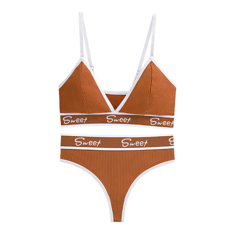 Underwear T-back Plus Size Fitness Yoga Sports Underwear - Zalixer