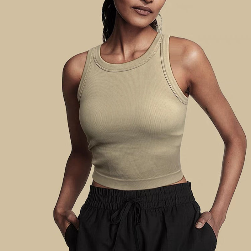 Womens One-Piece Sports Bra For Shock-Proof Running And Yoga - Zalixer