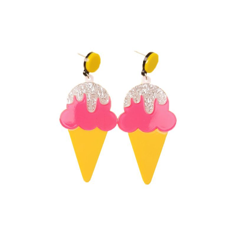 Acrylic Earrings Personalized Earrings Earrings - Zalixer