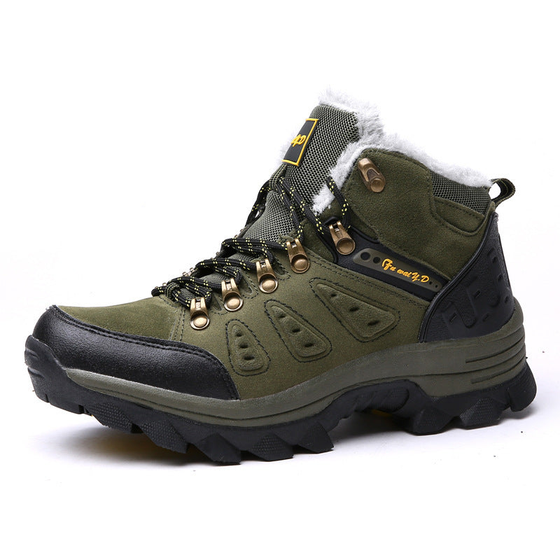 Men's Outdoor Hiking Shoes Cold And Warm Snow Boots