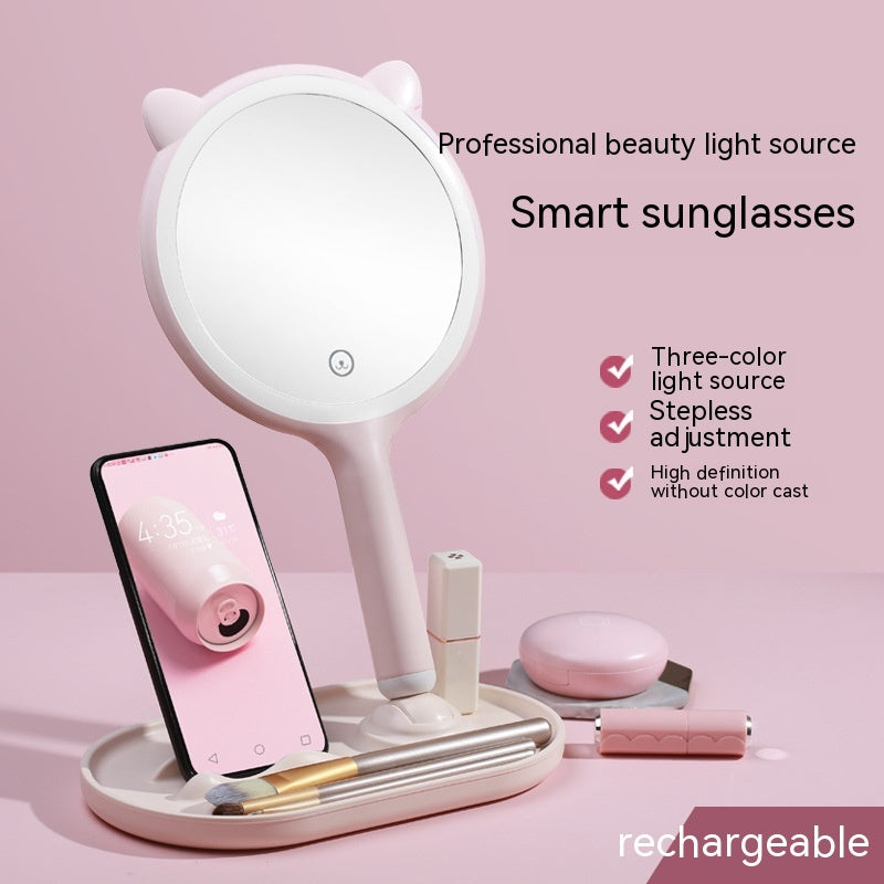 USB Charging Portable Led Make-up Mirror With Light - Zalixer