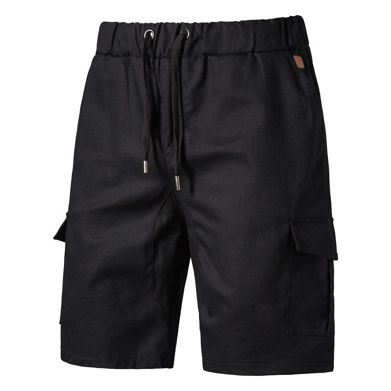 Casual tooling multi-pocket casual men's shorts - Zalixer