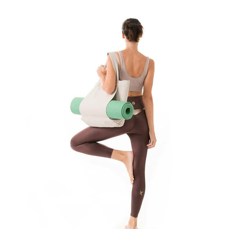 Womens Yoga Canvas Organizer Large Capacity  Can Be Carried On The Shoulder Or Held In Hand - Zalixer