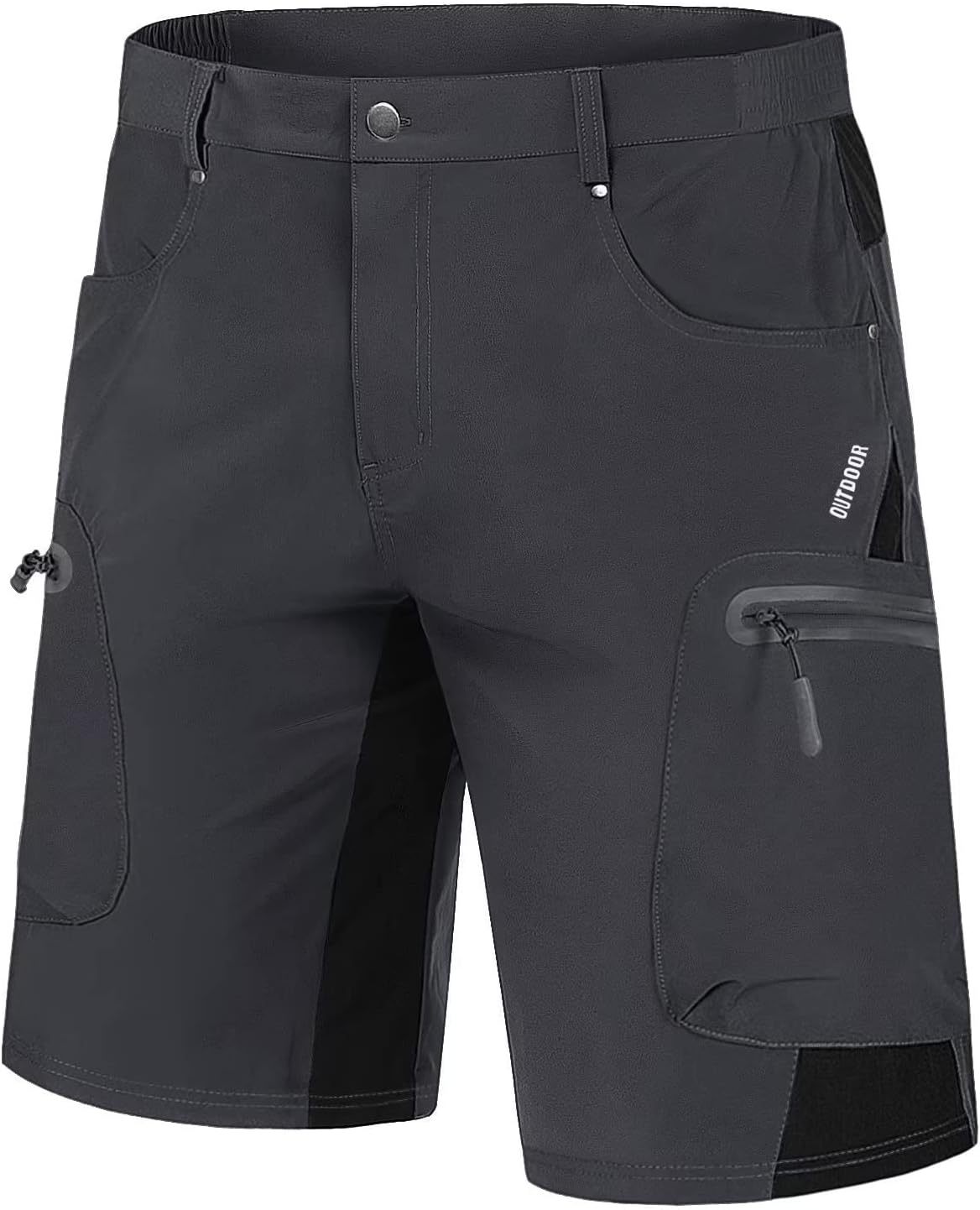 Men's Outdoor Mountaineering Shorts Multi-pocket Casual Cargo Shorts - Zalixer