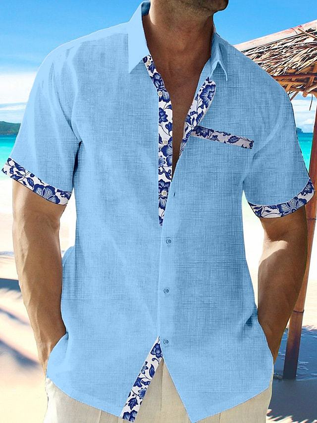 Men's Summer Vacation Seaside Casual Shirts - Zalixer