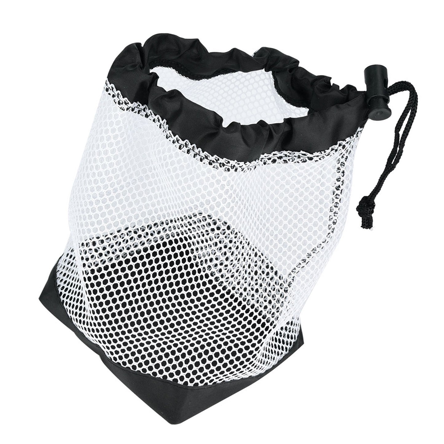 Nylon Mesh Drawstring Pouch 36 Golf Balls Holder Storage Net Bag Golf Accessory