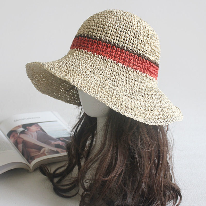 Shade Sunscreen Ladies Pot Straw  Hat - Zalixer