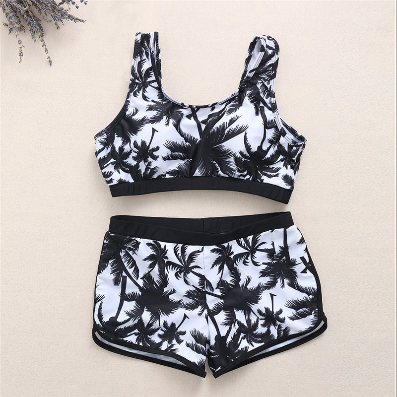 Coconut palm sports bikini - Zalixer