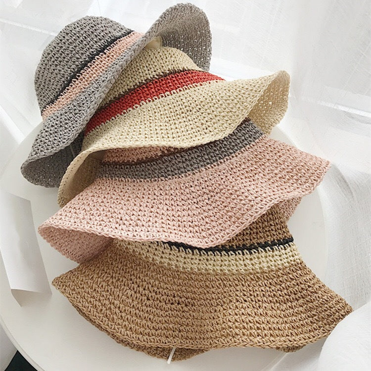 Shade Sunscreen Ladies Pot Straw  Hat - Zalixer