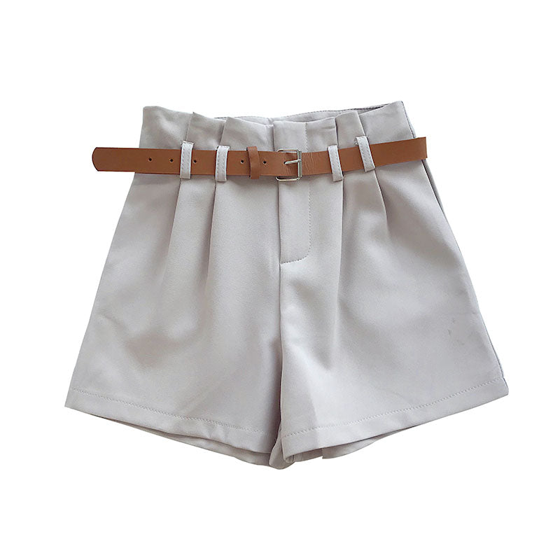 Casual wide-leg suit shorts - Zalixer