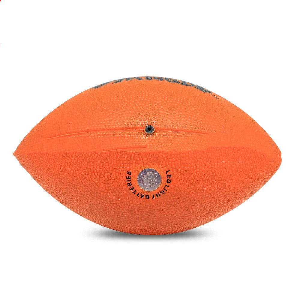 LED glow rubber football American football