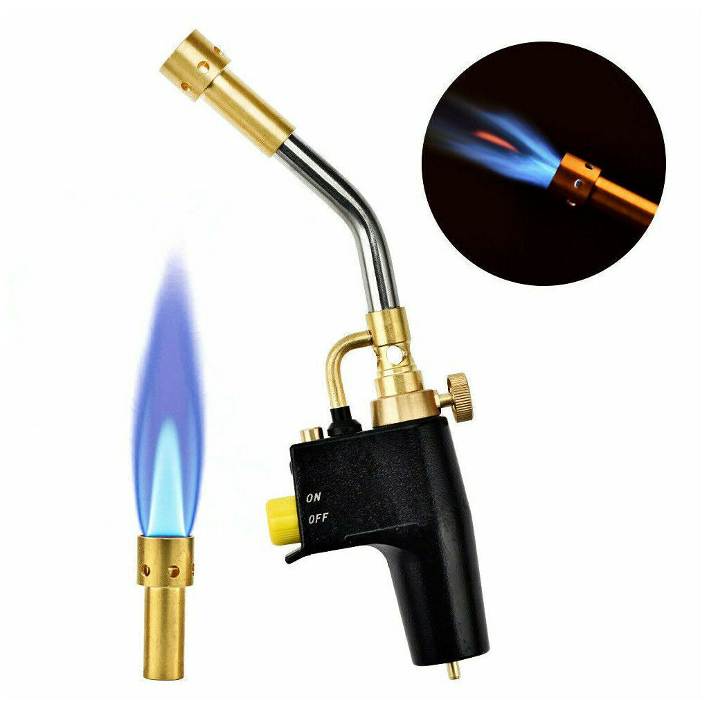 Propane Mapp Gas Blow Torch Welding Soldering Brazing Plumbers Tool 3 Tips GB