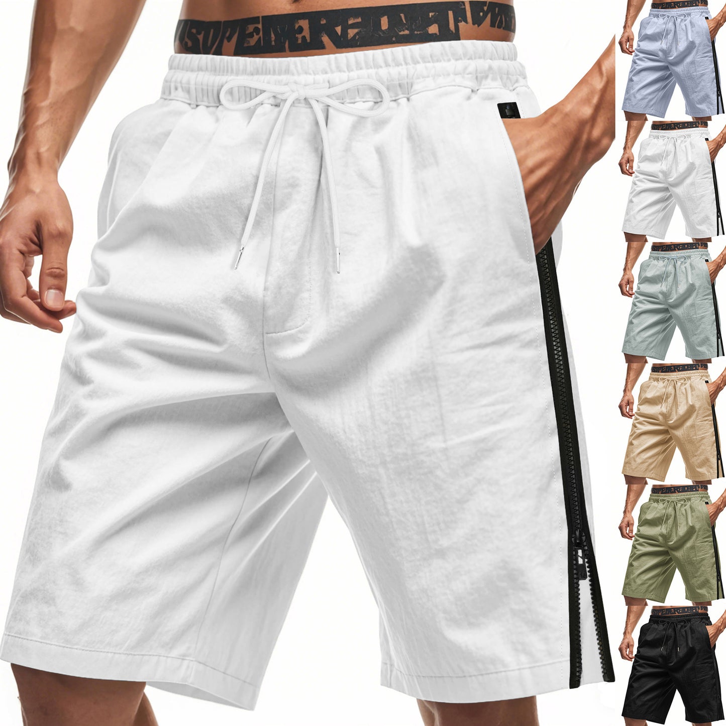 Men's Casual Breathable Outdoor Sports Quick-drying Loose Straight Shorts
