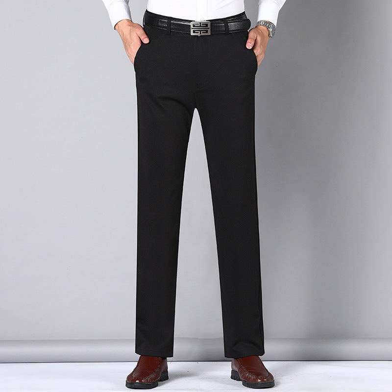 Loose Straight Men's Business Casual Pants