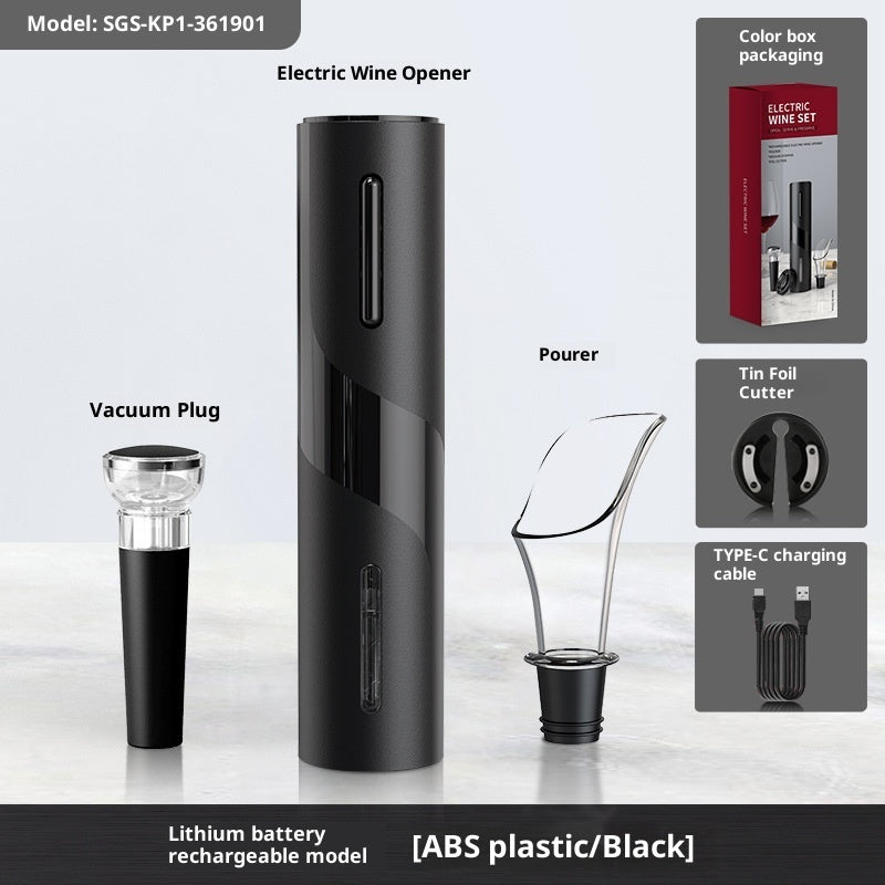 USB Rechargeable Electronic Wine Bottle Opener - Zalixer