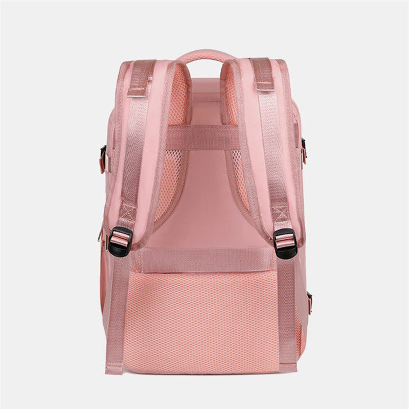 New Travel Backpack Female Large-capacity Dry And Wet Luggage Travel Bags Computer Backpack College Students Bag - Zalixer
