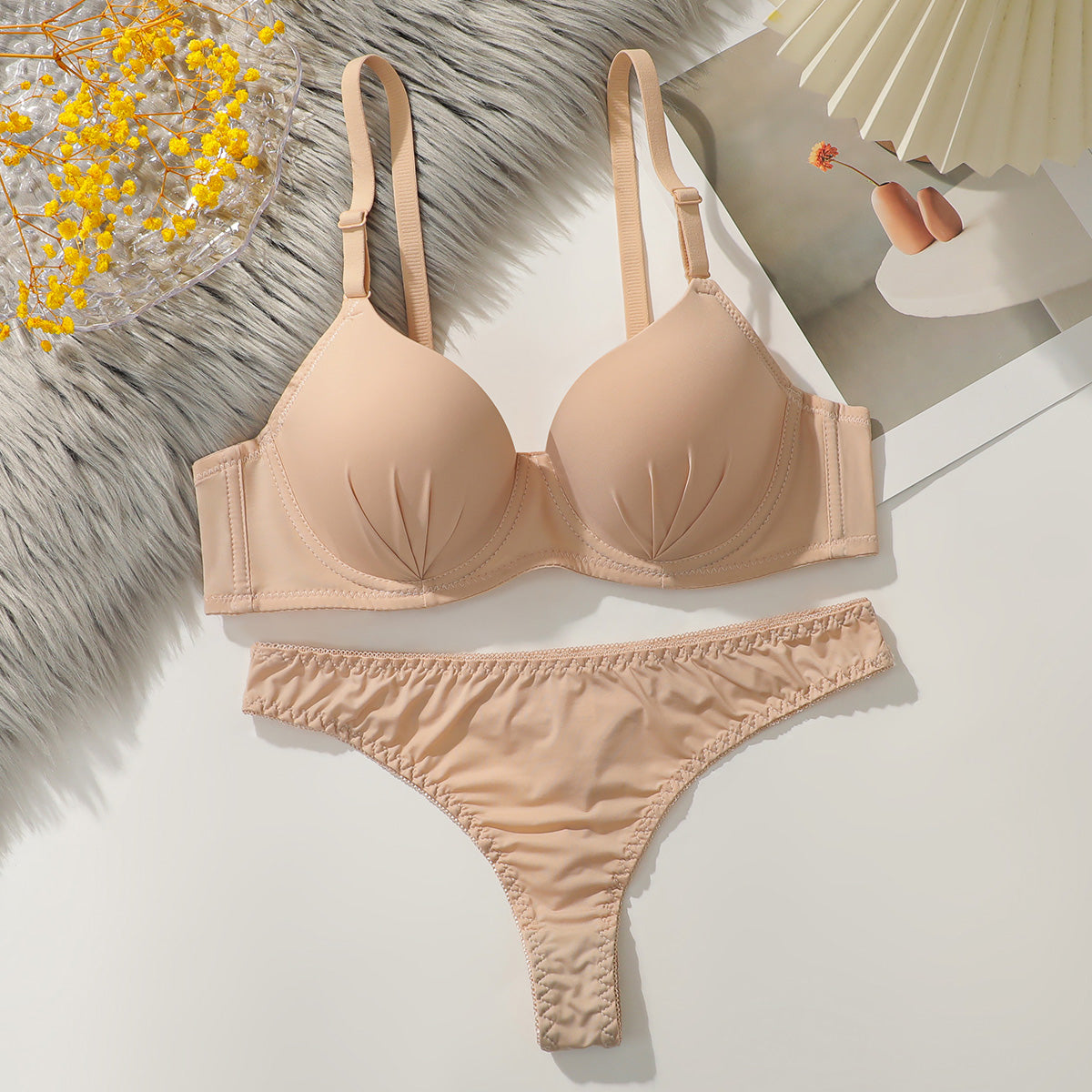 Women's Lingerie Set, Sexy Push-up Bra And Panties - Zalixer