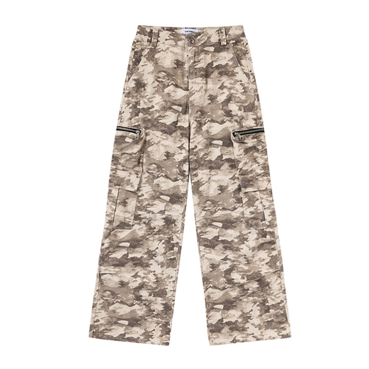 Spring New Retro Desert Camouflage Cargo Pants