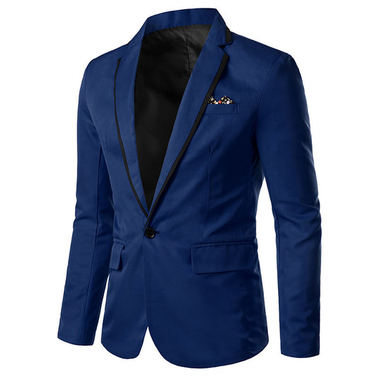 Men's Casual Single Button Suit