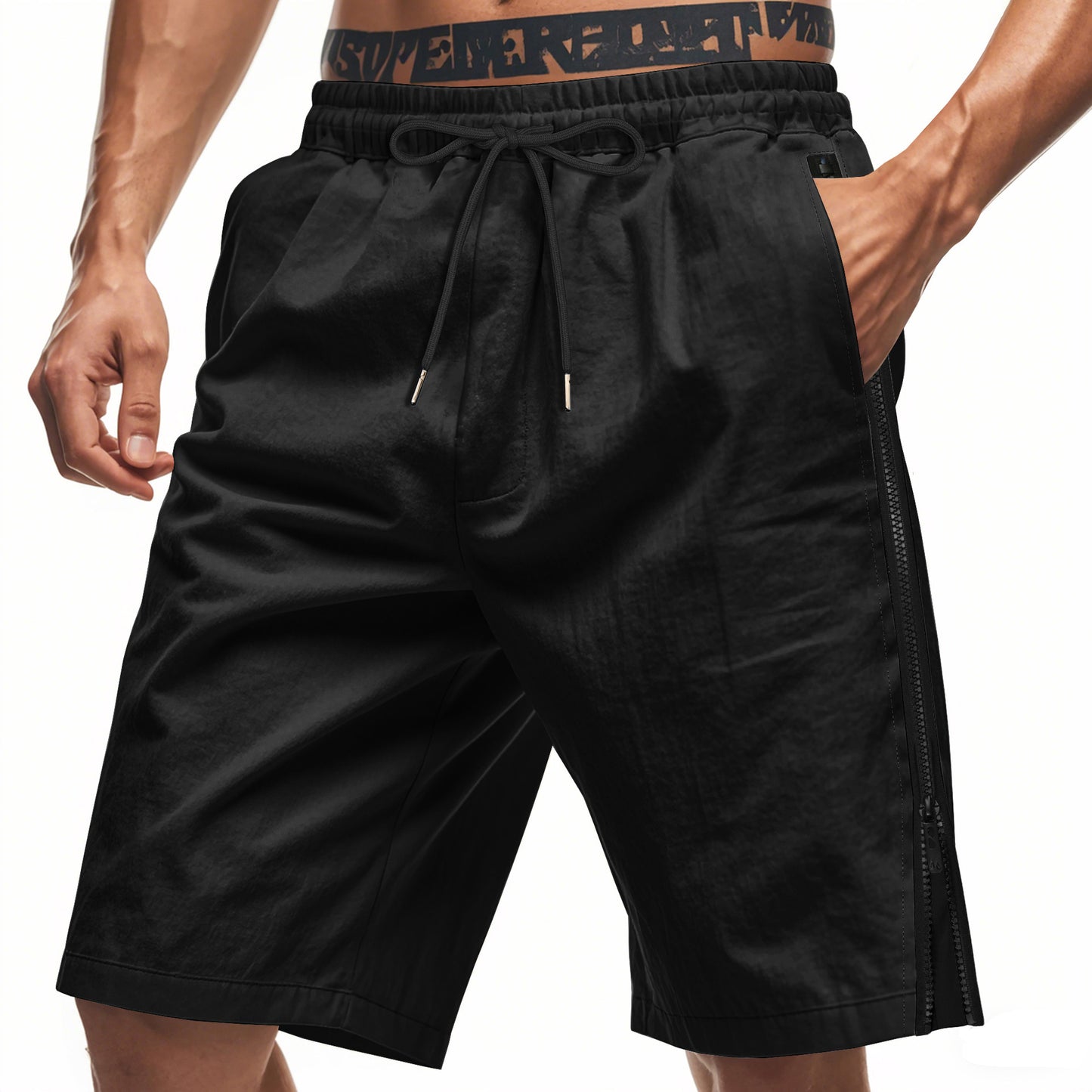 Men's Casual Breathable Outdoor Sports Quick-drying Loose Straight Shorts