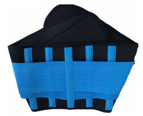 Waist Trimmer Belt Body Shaper Abdominal Trainer Weight Loss Fat Burning Straps - Zalixer