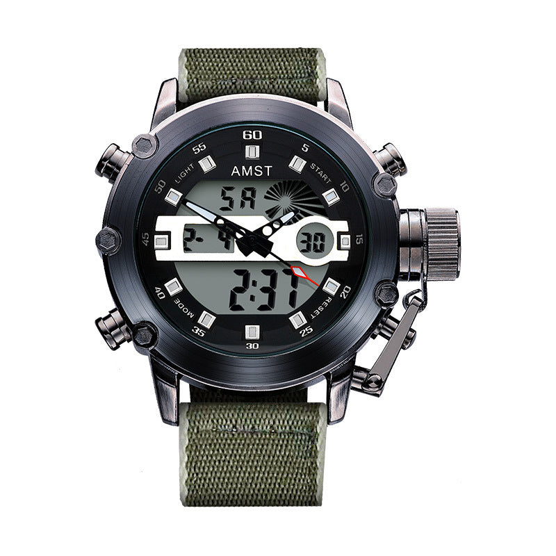 Men's Multi-functional Casual Sports Waterproof Electronic Watch