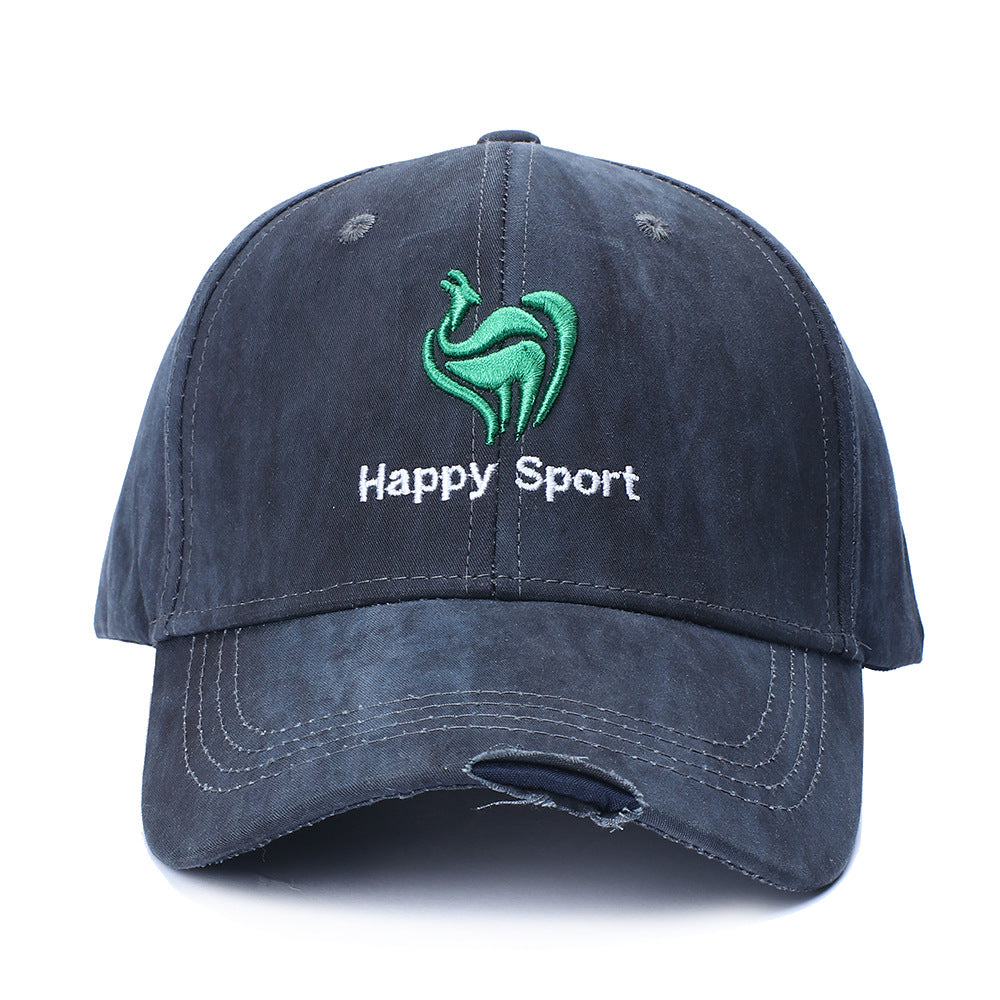 Fashion Simple Letter Embroidery Baseball Cap - Zalixer