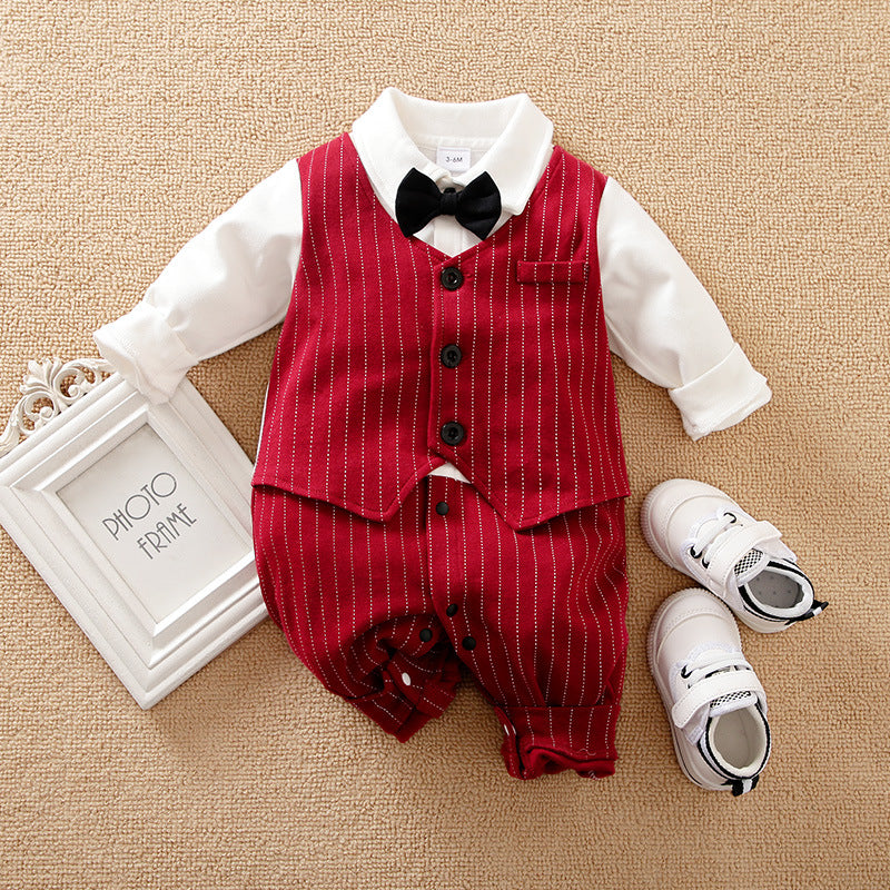 Baby Autumn Clothing Clothes Baby Boy Rompers - Zalixer