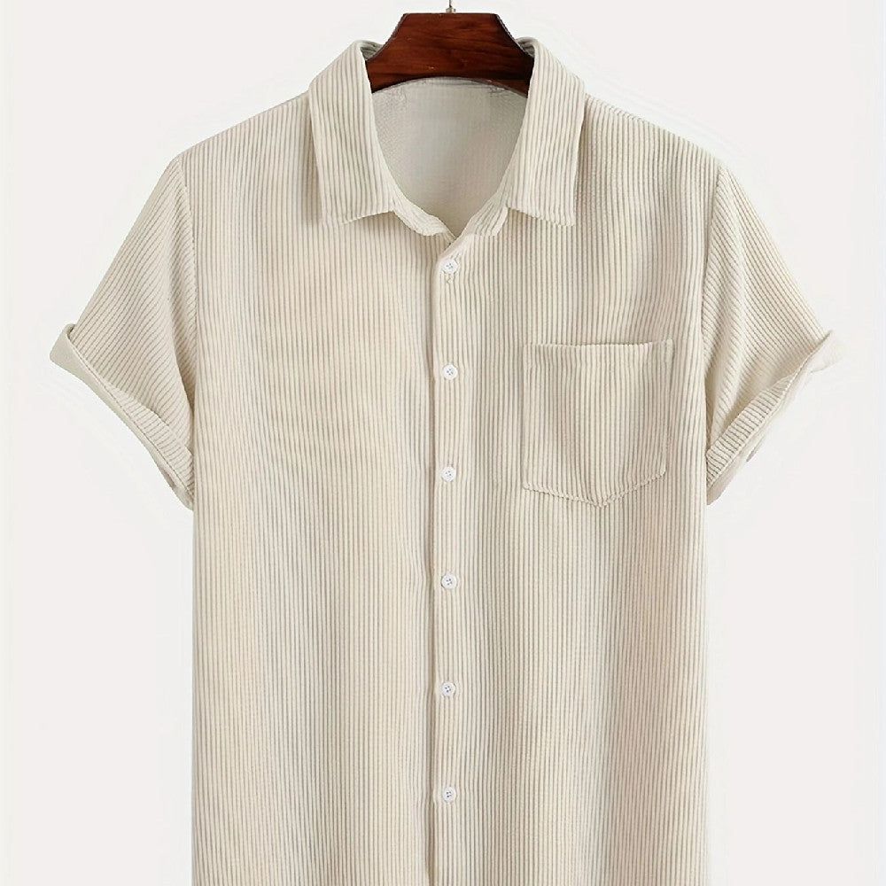 Fashion Personality Men's Corduroy Shirt