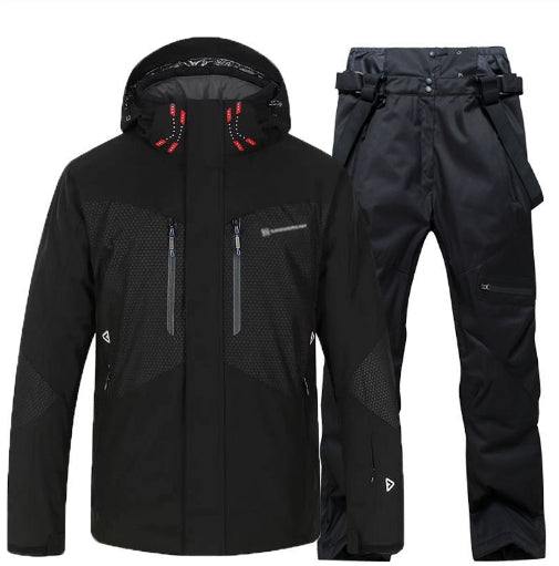 Men's Winter Waterproof Padded Warm Ski Suit
