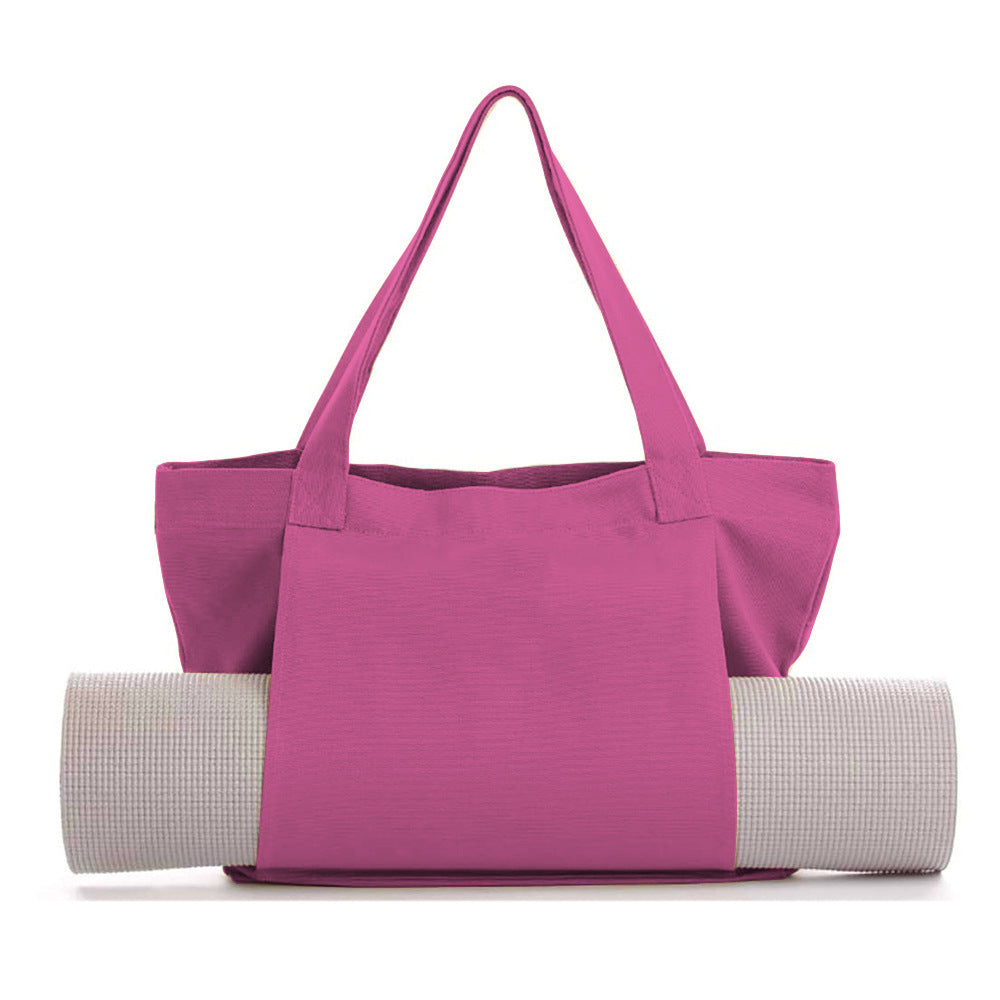 Womens Yoga Canvas Organizer Large Capacity  Can Be Carried On The Shoulder Or Held In Hand - Zalixer