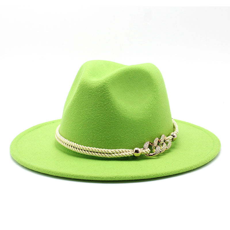 Women's Fedora Hats British Vintage Accessories - Zalixer