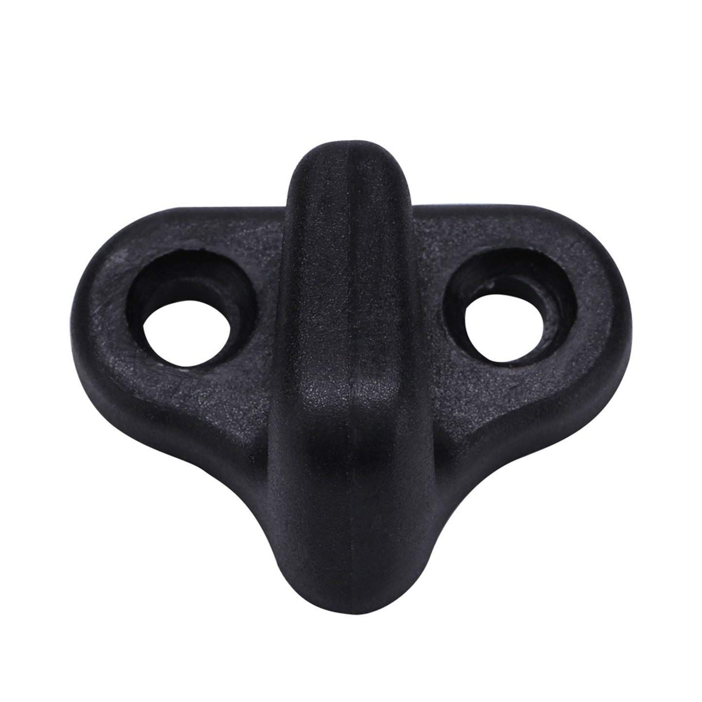 Nylon Kayak Lashing J Shape Hooks Replacement Black With Flat head Screws