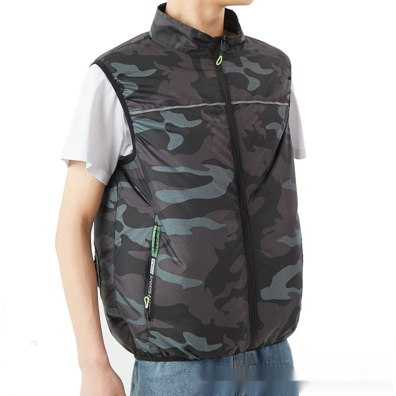 Summer Cooling Jacket Outdoor Cooling Fan Vest - Zalixer