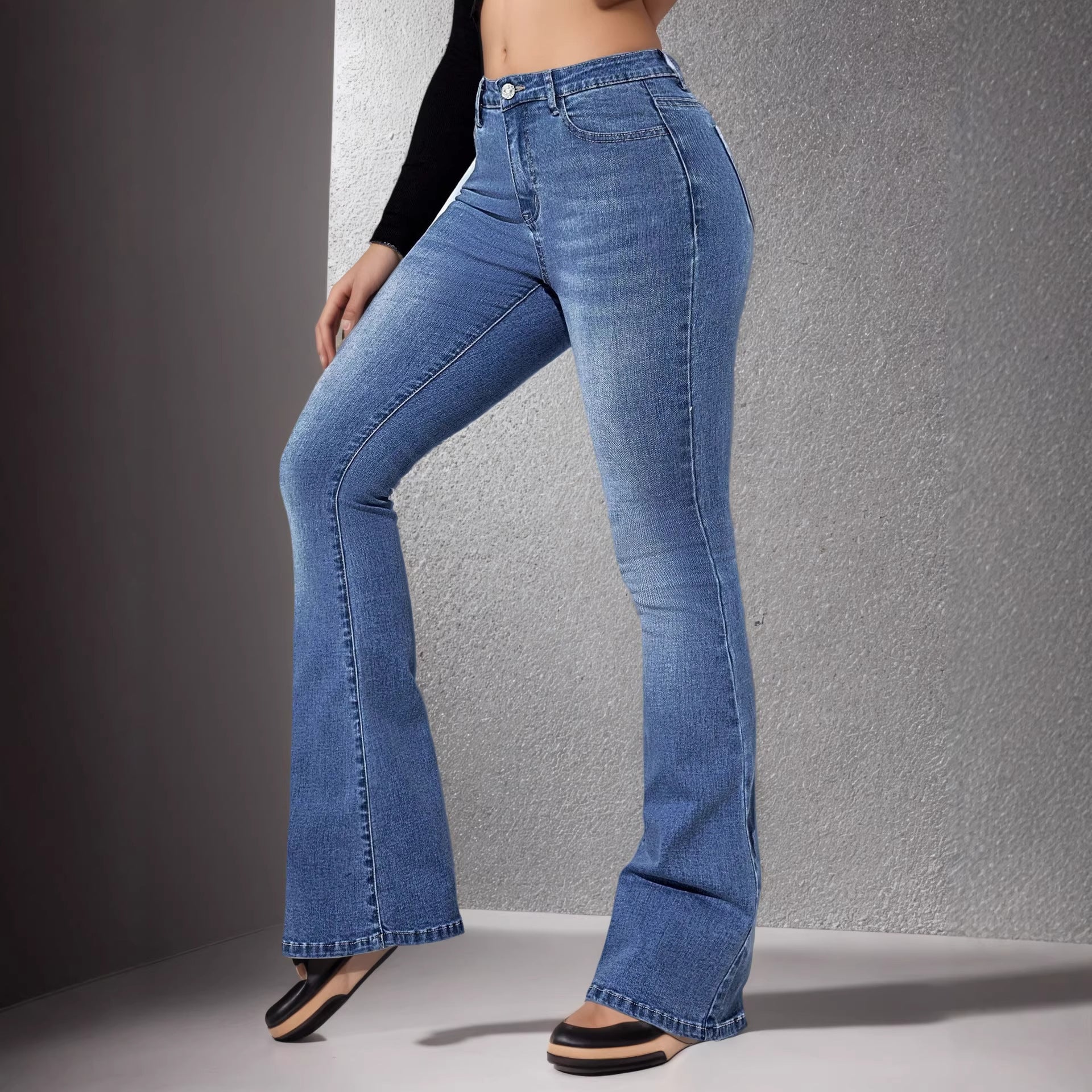 Womens Stretch Denim Jeans - Zalixer