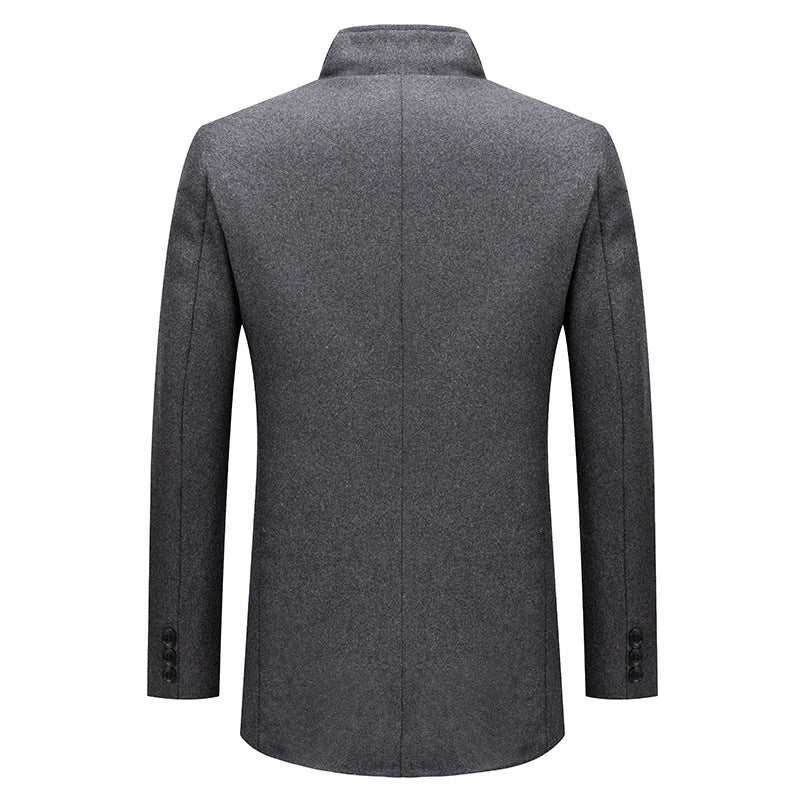 Men's Fashion Cotton Padded Business Coat